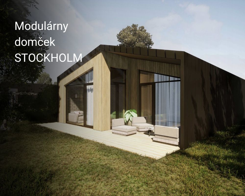 Naše domčeky MODULARNY DOMCEK STOKHOLM
