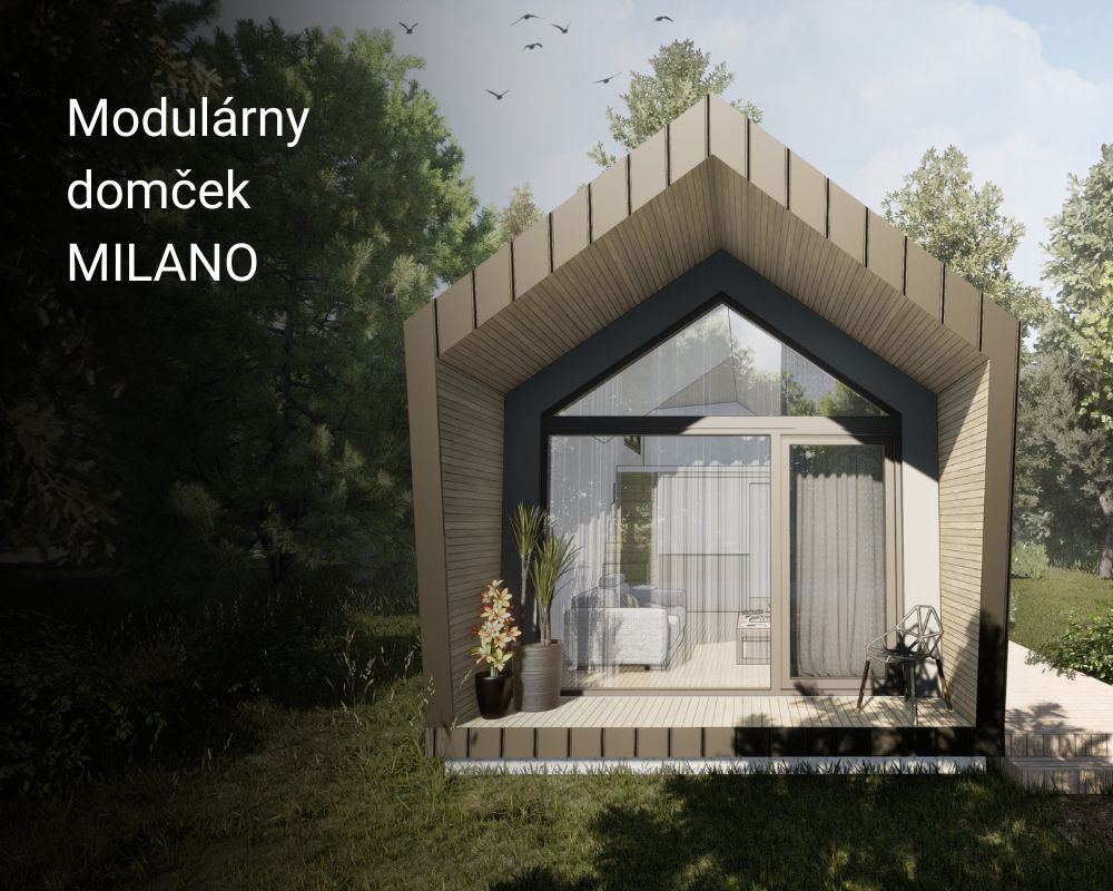 Naše domčeky Modulárny domček MILANO